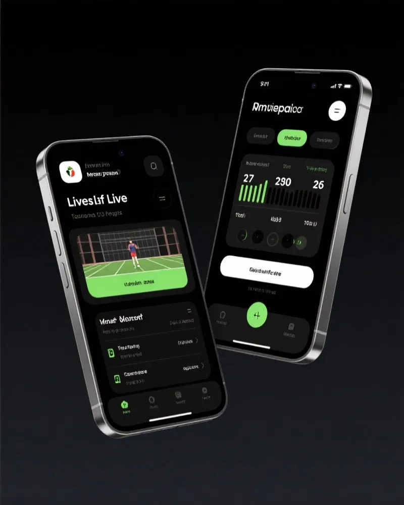 乐竞体育APP界面展示